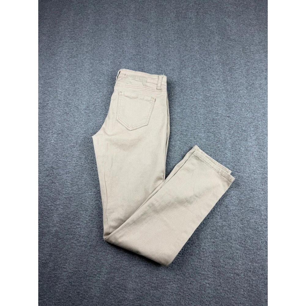 Wax Jeans Women's Casual Skinny Beige Pants Size 26